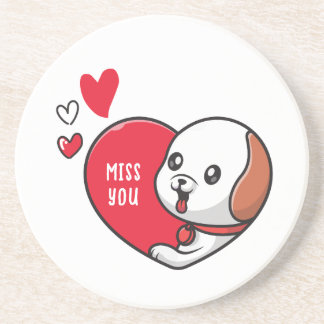 Valentijnsdag, Miss u Zandsteen Onderzetter