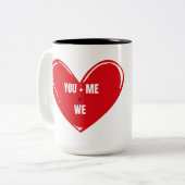 Valentijnsdag Mok (Voorkant links)