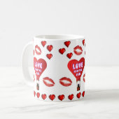 Valentijnsdag Mokken Mugs (Voorkant links)