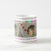 Valentijnsdag Mokken Penguin Hearts (Center)