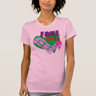 Valentijnsdag Neppe Feestdag Dames T-Shirt