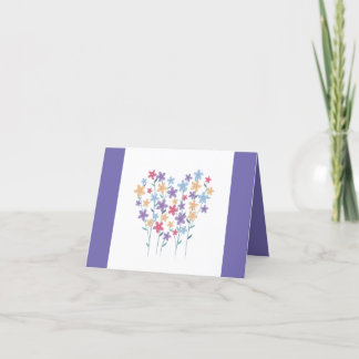 Valentijnsdag Note Kaart