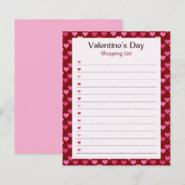 Valentijnsdag Notitieblok