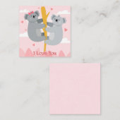 Valentijnsdag Notitiekaartje (Voorkant / Achterkant)