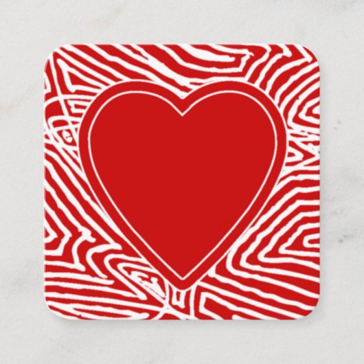 Valentijnsdag Notitiekaartje (Voorkant)