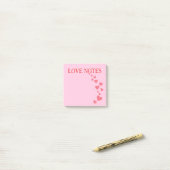 Valentijnsdag Notities | Liefdesnotities Post-it® Notes (Op bureau)