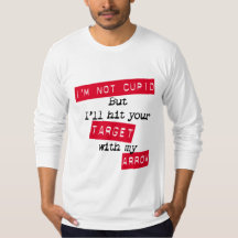 Valentijnsdag ophaallijn T-shirts