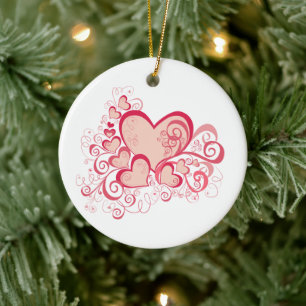 Valentijnsdag Ornament
