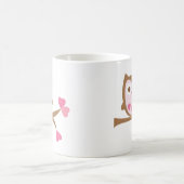 Valentijnsdag Owl Koffiemok (Center)