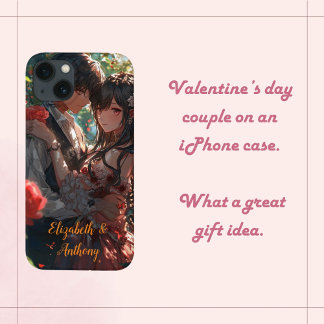Valentijnsdag paar iPhone 13 hoesje
