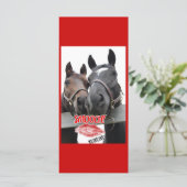 Valentijnsdag paarden (Staand voorkant)