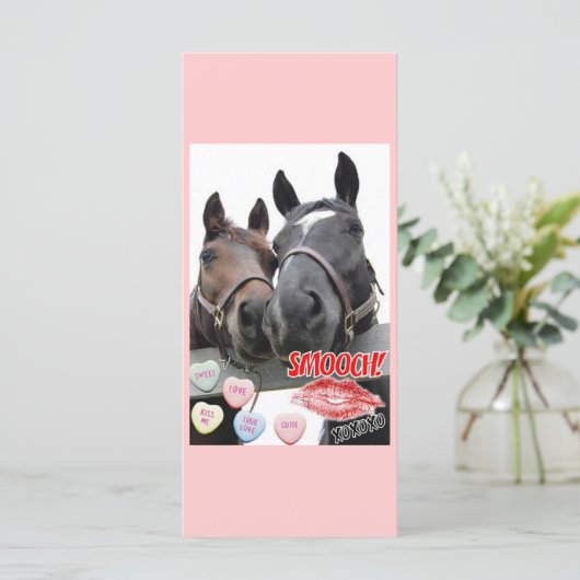 Valentijnsdag paarden (Staand voorkant)