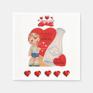 Valentijnsdag Paper Napkins Servet