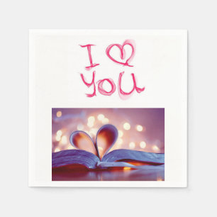 Valentijnsdag Paper Napkins Servet