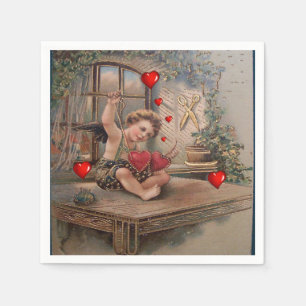 Valentijnsdag Paper Napkins,  Servet