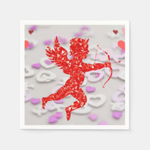 Valentijnsdag Paper Napkins Servet