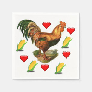 Valentijnsdag Paper Napkins Servet