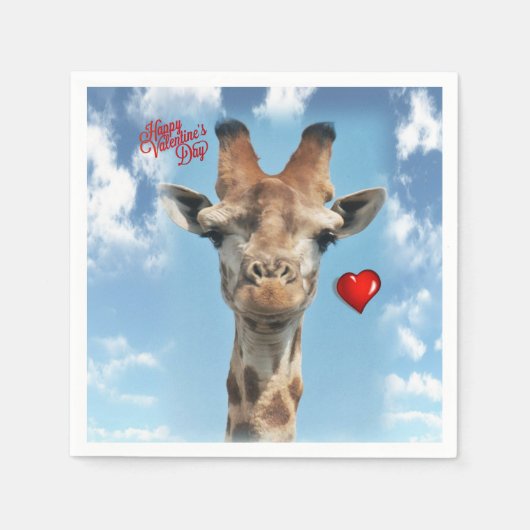 Valentijnsdag Paper Napkins Servet (Voorkant)