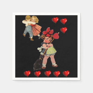 Valentijnsdag Paper Napkins Servet