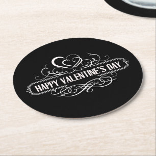 Valentijnsdag Papier Onderzetter