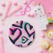 Valentijnsdag Papieren Bordje (Feest)