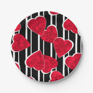 Valentijnsdag Papieren Bordje