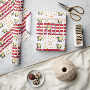 Valentijnsdag — Papierschep — Harten Cadeaupapier