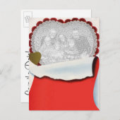 Valentijnsdag Passen getrouwd Liefde en Romance Aankondigingskaart (Voorkant / Achterkant)