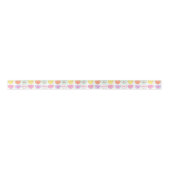 Valentijnsdag Pastel Snoep Conversation Hearts Lint (Voorkant)