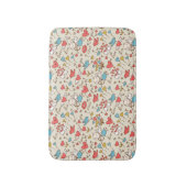 Valentijnsdag Patroon met Cupid Badmat (Voorkant Verticaal)