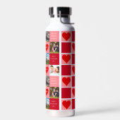 Valentijnsdag Photo Grid-Poster Waterfles (Links)