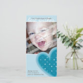 VALENTIJNSDAG PHOTOCARD :: funky harten 4P Feestdagenkaart (Staand voorkant)