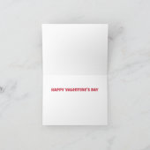 Valentijnsdag Plane Geweldige Gevouwen Nota Kaart (Binnen)