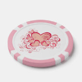 Valentijnsdag Poker Chips (Enkel)