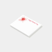 Valentijnsdag post-it® notes (Schuin)