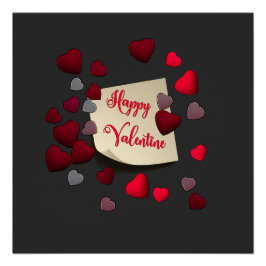Valentijnsdag Poster Perfect Poster