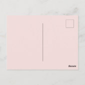 Valentijnsdag Pug Dogs Briefkaart (Achterkant)