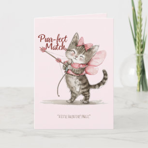 Valentijnsdag Purfect Match Grappige Romantische K Feestdagen Kaart