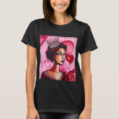 Valentijnsdag Queen T-shirt (Voorkant)