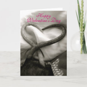 Valentijnsdag Rat Card Feestdagen Kaart