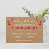 Valentijnsdag repetitie kaart (Staand voorkant)