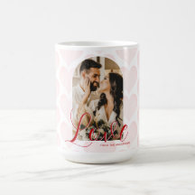 Valentijnsdag Romantische Boog Aangepaste Foto