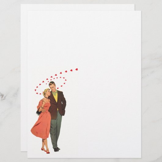  Valentijnsdag, Romantische drijvende harten (Voorkant / Achterkant)