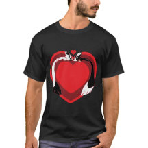 Valentijnsdag schattige dieren liefde