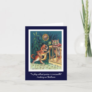 Valentijnsdag Serenade Feestdagen Kaart