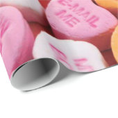 Valentijnsdag Snoep Hart papier voor opvulling (Rol Hoek)