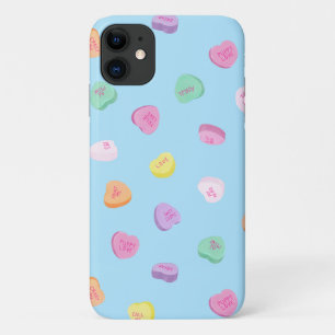 Valentijnsdag Snoep Hart Patroon iPhone 11 Hoesje