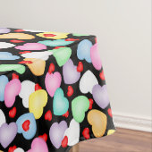 Valentijnsdag Snoep Hart Patroon Tafelkleed (Voorbeeld)