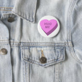 Valentijnsdag Snoep Hug me Button (In situ)