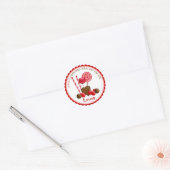 Valentijnsdag Snoep Stickers (Envelop)
